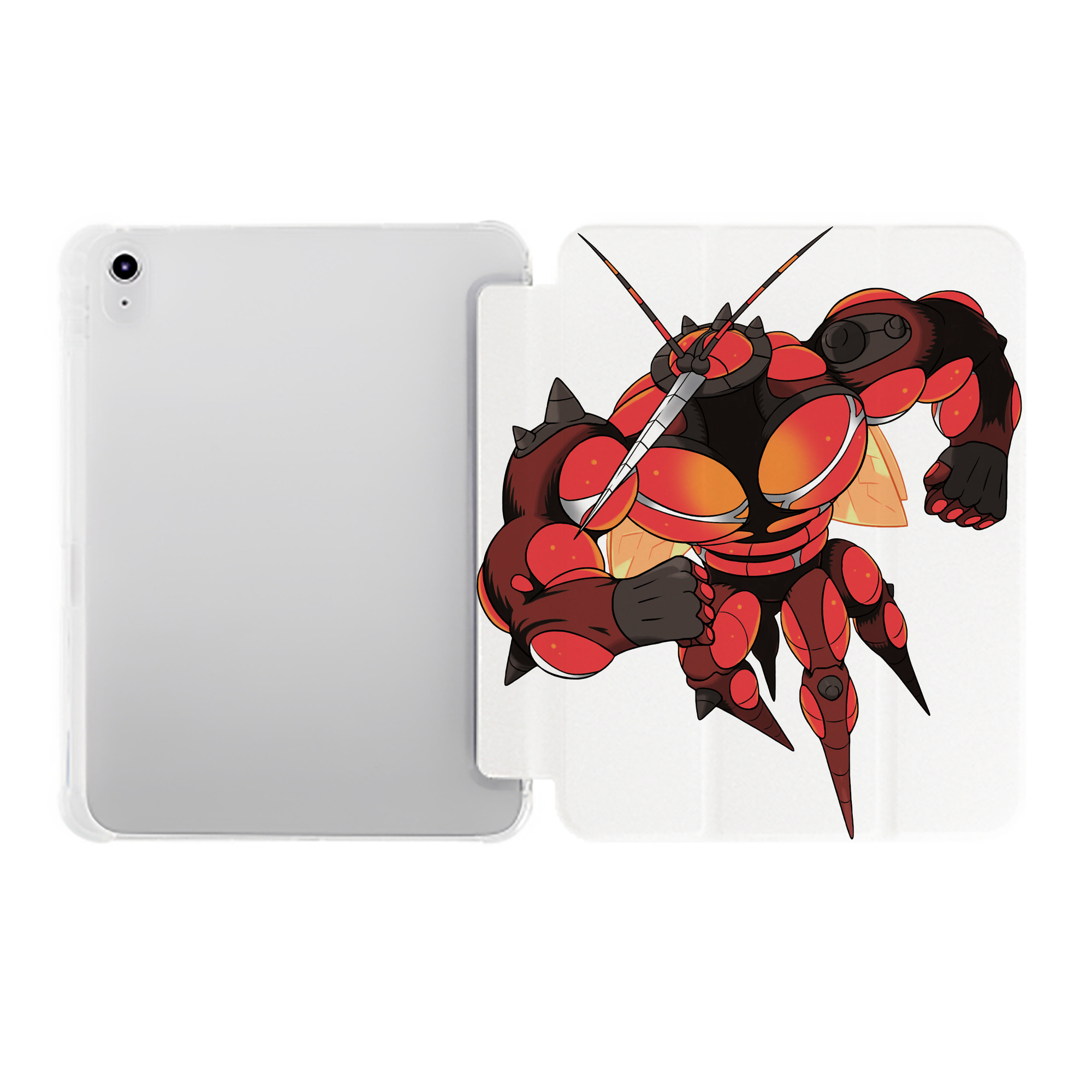（画像用） ポケットモンスター Pokémon IPad ケース ペン収納付き 三つ折りスタンド PUレザー×シリコン 対応機種9.5/10.5/10.9インチ